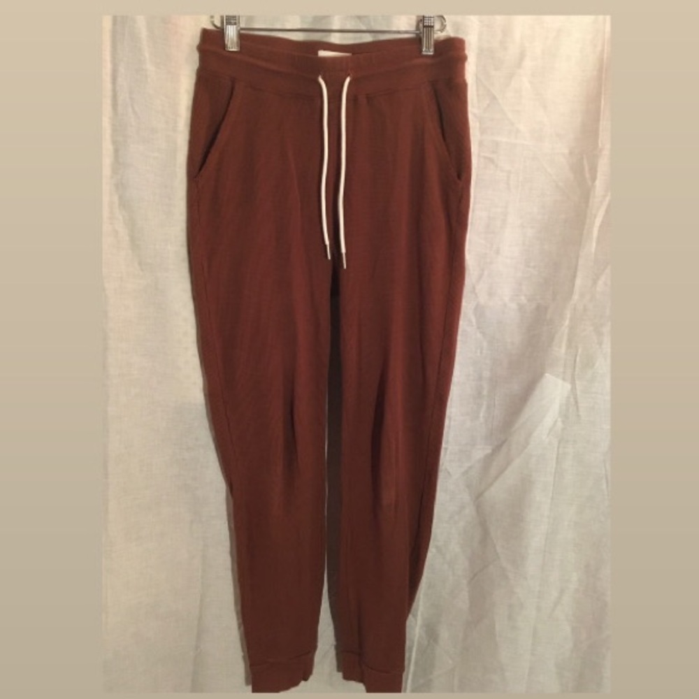 MATE the label Organic Thermal Joggers- Tobacco